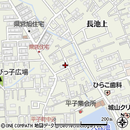 愛知県尾張旭市平子町中通292周辺の地図