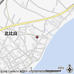 滋賀県大津市北比良1周辺の地図