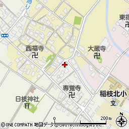 滋賀県彦根市上西川町439周辺の地図