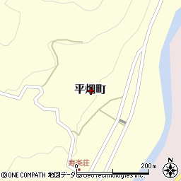 愛知県豊田市平畑町周辺の地図