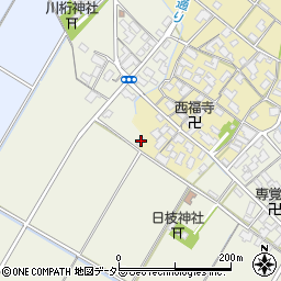 滋賀県彦根市上西川町235周辺の地図