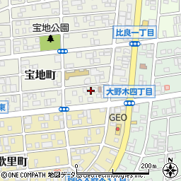愛知県名古屋市西区宝地町360周辺の地図