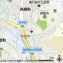 愛知県瀬戸市仲郷町28周辺の地図