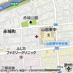 愛知県名古屋市西区赤城町67周辺の地図