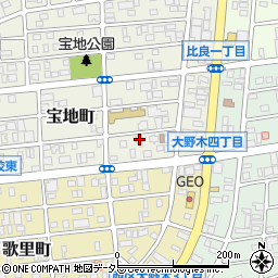 愛知県名古屋市西区宝地町358周辺の地図