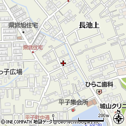 愛知県尾張旭市平子町中通291周辺の地図