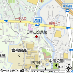 小浅間神社周辺の地図