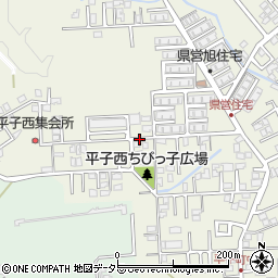 愛知県尾張旭市平子町西周辺の地図