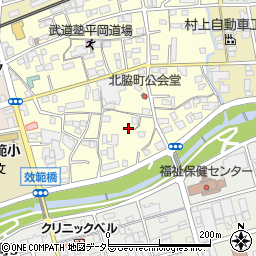 愛知県瀬戸市北脇町189周辺の地図