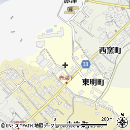 愛知県瀬戸市東明町周辺の地図