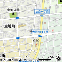 愛知県名古屋市西区宝地町365-1周辺の地図