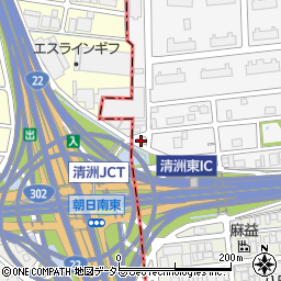 タカギ産業株式会社　名古屋営業所周辺の地図