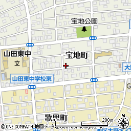 愛知県名古屋市西区宝地町161周辺の地図