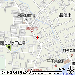 愛知県尾張旭市平子町中通322周辺の地図