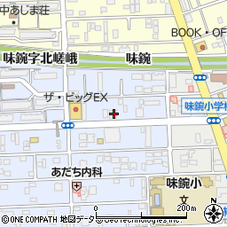 愛知県名古屋市北区中味鋺3丁目713周辺の地図