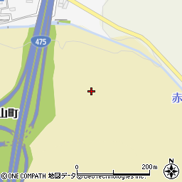 愛知県瀬戸市凧山町周辺の地図