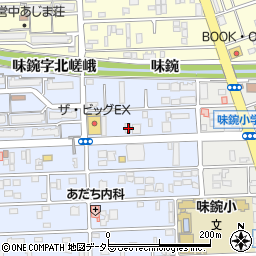 愛知県名古屋市北区中味鋺3丁目711周辺の地図