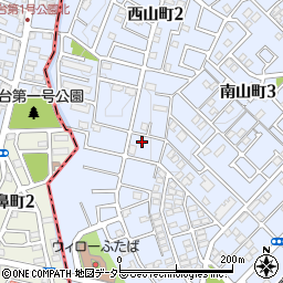 愛知県瀬戸市西山町周辺の地図