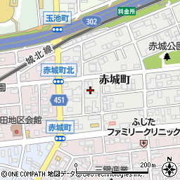 愛知県名古屋市西区赤城町49周辺の地図