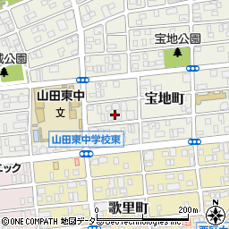 愛知県名古屋市西区宝地町131周辺の地図