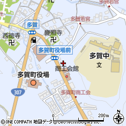 滋賀県犬上郡多賀町多賀251周辺の地図
