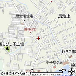 愛知県尾張旭市平子町中通317周辺の地図