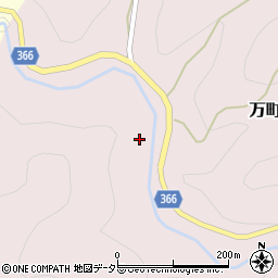 愛知県豊田市万町町李木周辺の地図