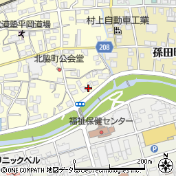 愛知県瀬戸市北脇町248周辺の地図