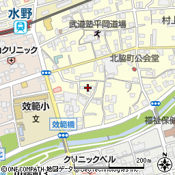 愛知県瀬戸市北脇町151-7周辺の地図