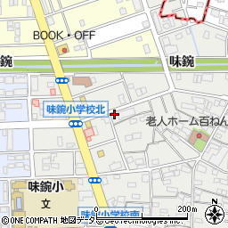 愛知県名古屋市北区楠味鋺3丁目911-1周辺の地図