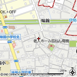 愛知県名古屋市北区楠味鋺3丁目2305周辺の地図