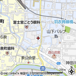信栄製紙株式会社周辺の地図