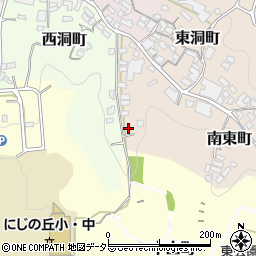 愛知県瀬戸市南東町59周辺の地図