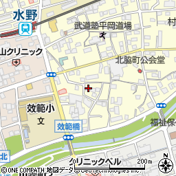 愛知県瀬戸市北脇町151-11周辺の地図