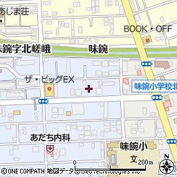 愛知県名古屋市北区中味鋺3丁目725周辺の地図