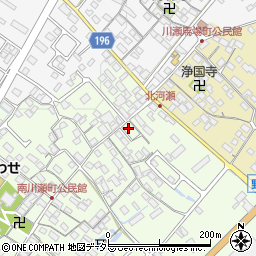 滋賀県彦根市南川瀬町841周辺の地図
