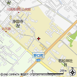 滋賀県彦根市野口町187周辺の地図