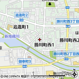 日本中部工業資材株式会社　春日井工場周辺の地図