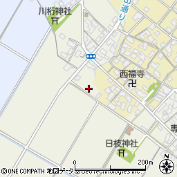 滋賀県彦根市上西川町233周辺の地図