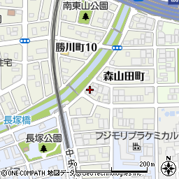 日本工装株式会社周辺の地図