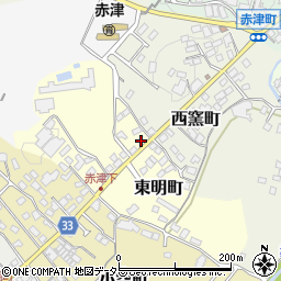 愛知県瀬戸市東明町96周辺の地図