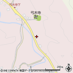 千葉県夷隅郡大多喜町弓木276周辺の地図