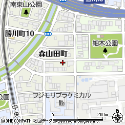 愛知県春日井市森山田町49周辺の地図