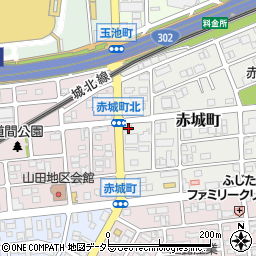 愛知県名古屋市西区赤城町41周辺の地図