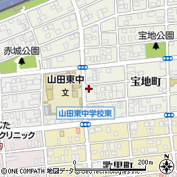 愛知県名古屋市西区宝地町127周辺の地図