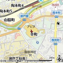 太閤堂周辺の地図