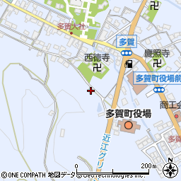 滋賀県犬上郡多賀町多賀394周辺の地図