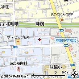 愛知県名古屋市北区中味鋺3丁目717周辺の地図
