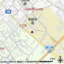 滋賀県彦根市野口町225周辺の地図