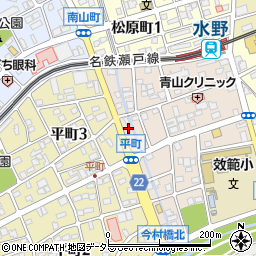 愛知県瀬戸市效範町2丁目26周辺の地図